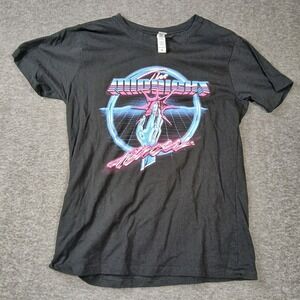 The Midnight Change Your Heart Tour 2023 T-Shirt Men Medium Black Synthwave Band
